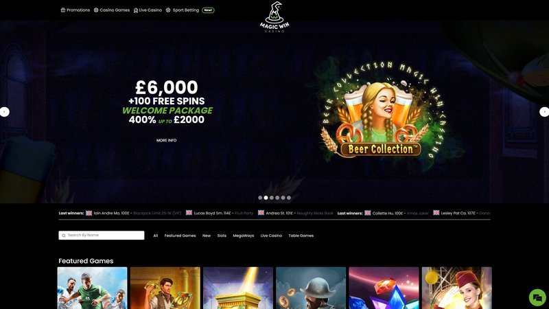 Magic win casino login, magic win casino